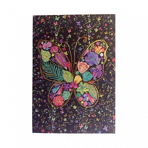 Открытка – Бабочка черная, с конвертом (Turnowsky, MO6174Kk)